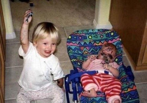 Детство не у всех счастливое)