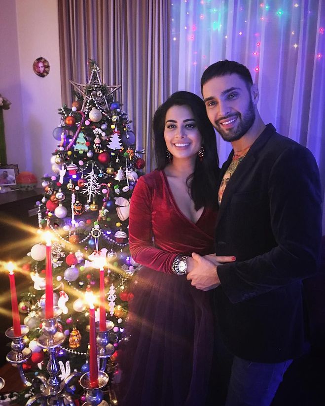 Як українські зірки зустріли 2017 рік