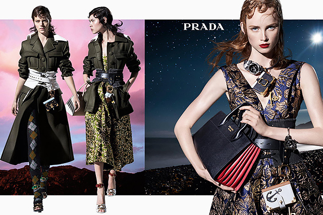 Кампейн Prada осінь-зима 2016/2017