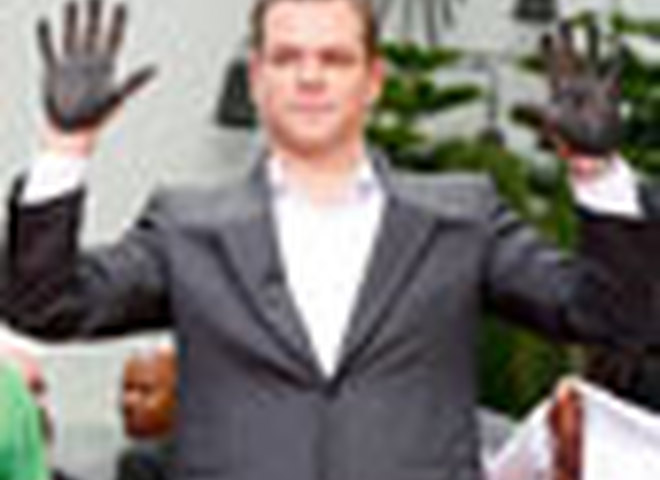 Отпечатки Мэтта Дэймона