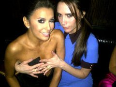 Виктория Бекхэм и Ева Лонгория