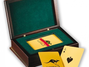Набір гральних карт з золота коштує $14 тис.