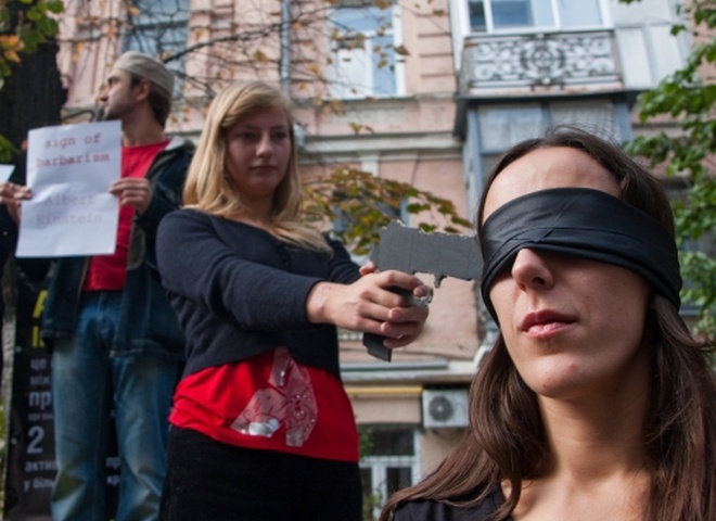 Акція Amnesty International у Києві