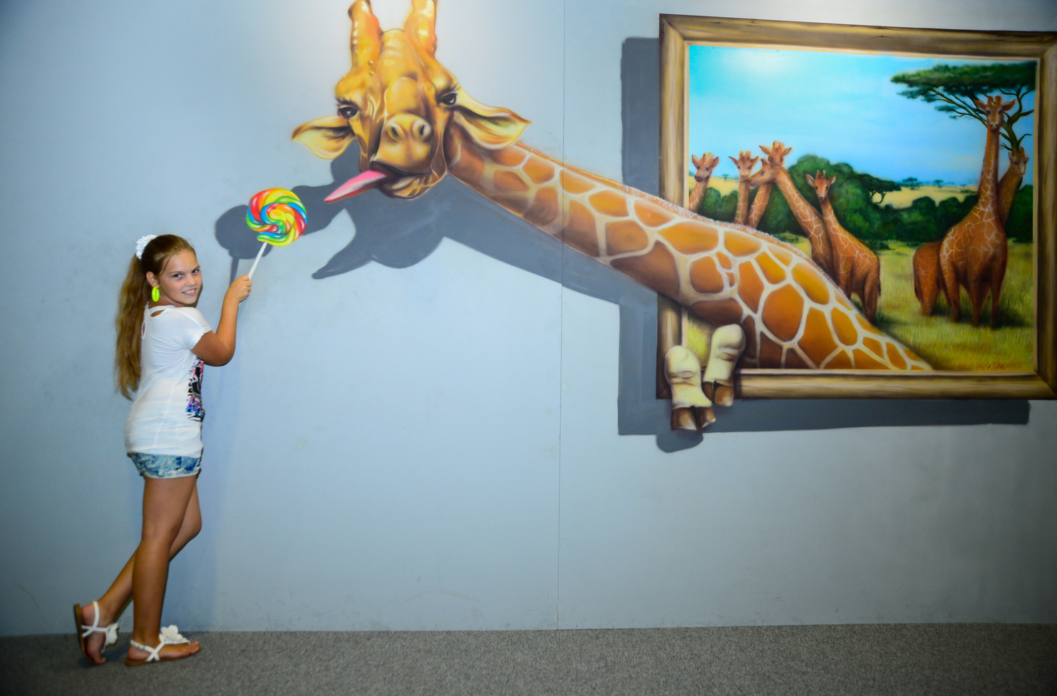 Выставка 3Д живописи