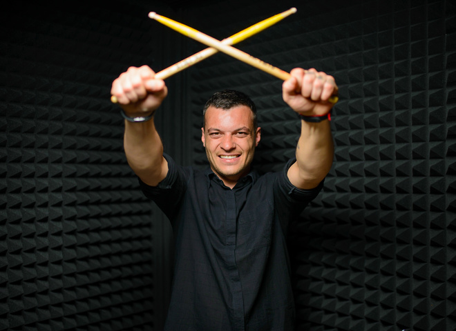 Александр Павлик открыл студию звукозаписи в Киеве