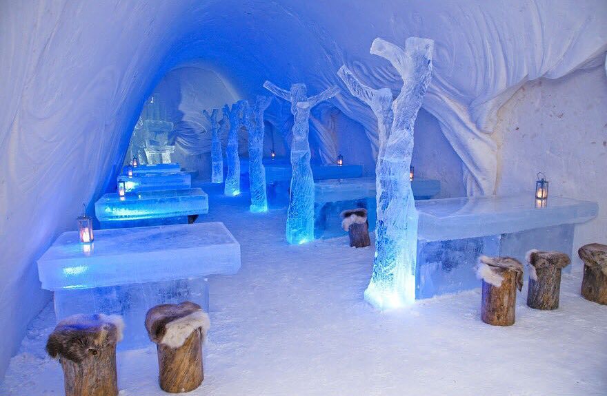 10 самых оригинальных ресторанов мира: Snow Castle Restaurant. Кеми, Финляндия