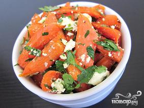 Салат с моркови