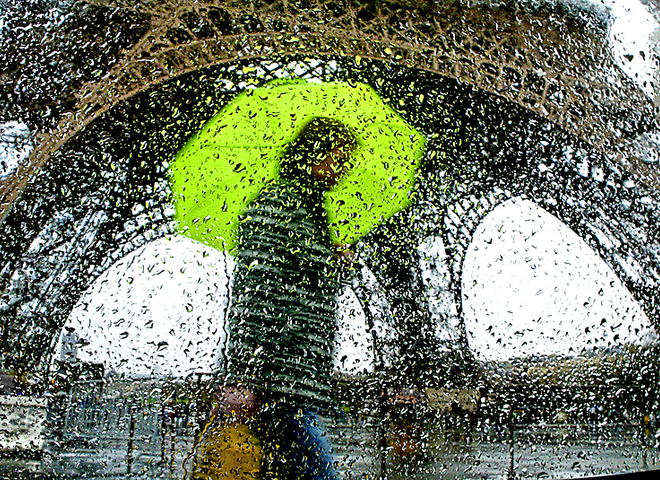 Париж под дождем