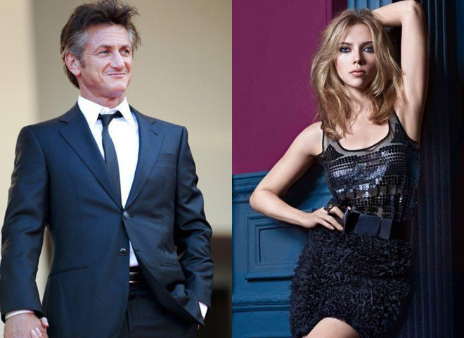 Шон Пенн и Скарлетт Йохансон