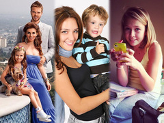 Чьи дети чаще всего мелькают в СМИ