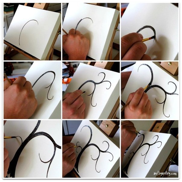 Украшаем интерьер. Пуговичное дерево 