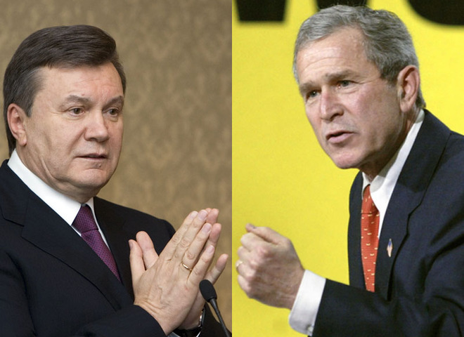 Виктор Янукович, Джордж Буш 