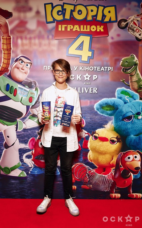 В Киеве прошла премьера фильма "История игрушек-4"
