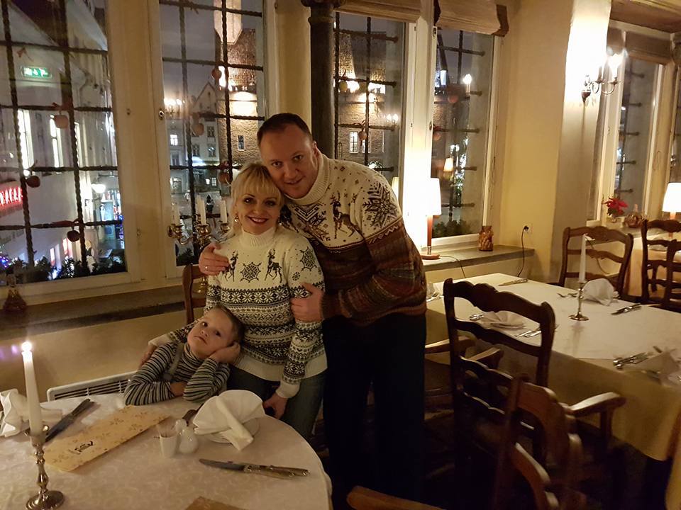 Ирма Витовская с мужем