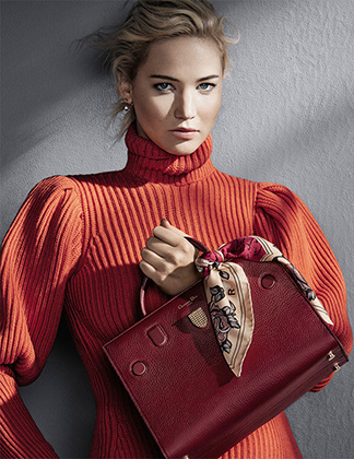 Дженніфер Лоуренс в рекламній кампанії Dior