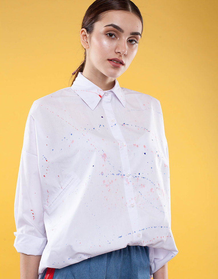 Белая рубашка Follow by Anns, 999 грн