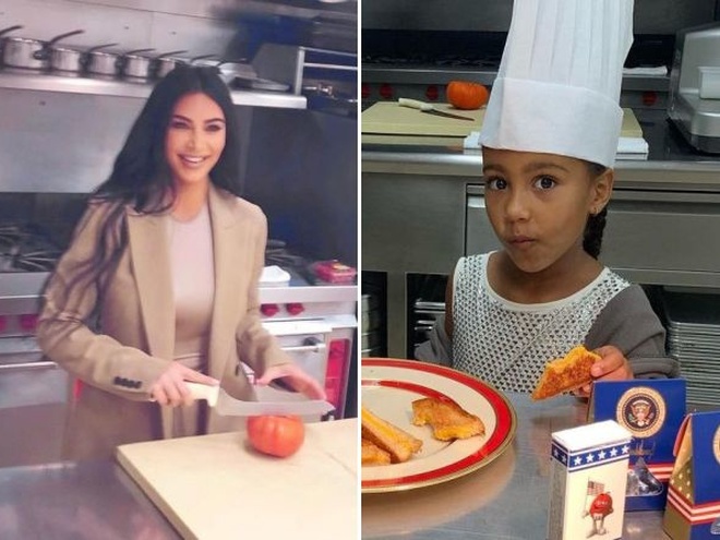 "Моїй мамі 22": Кім Кардаш'ян насмішила публіку готуванням на кухні Білого дому