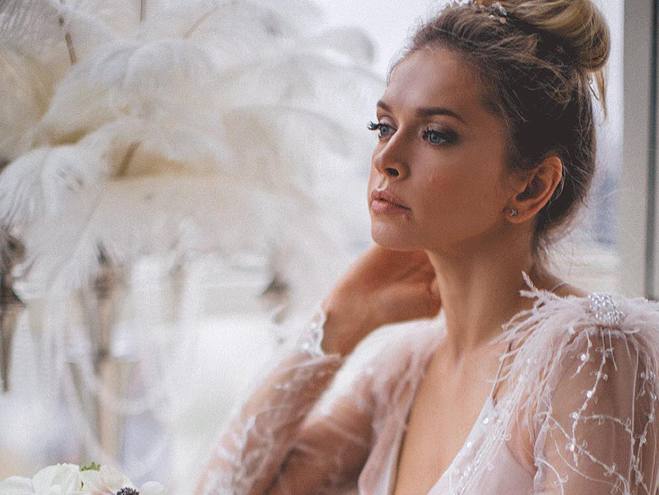 Свадебная фотосессия Веры Брежневой