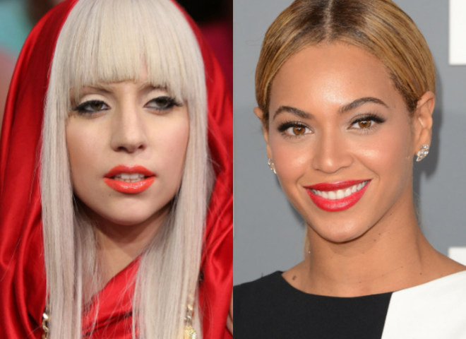 Леди Гага и Бейонсе