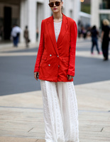 Тренд 2015: широкие брюки