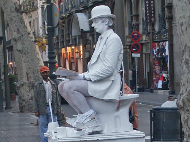 Живые скульптуры: Испания