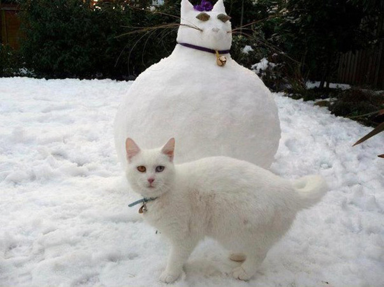 Няшные снеговики