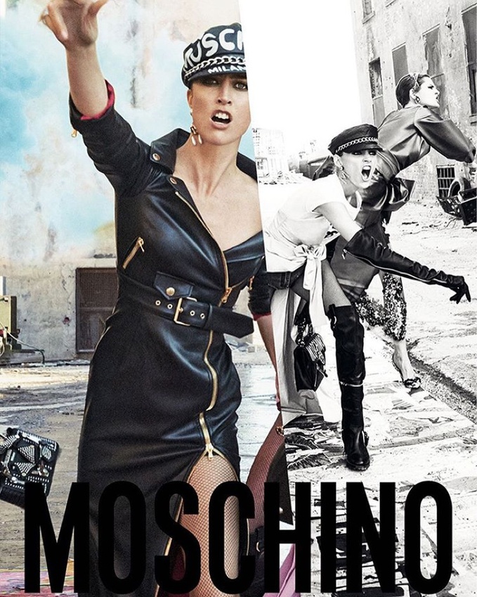 Рекламная кампания Moschino осень-зима 2016/2017