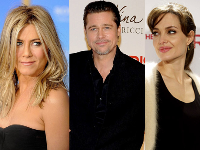 Анджелина Джоли и Дженифер Энистон 