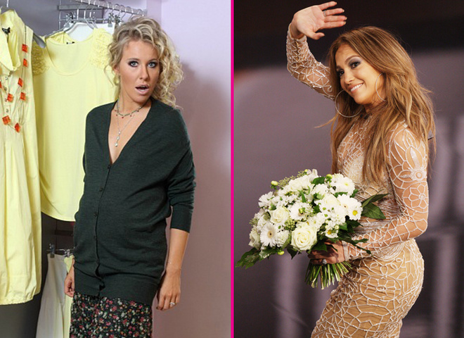 Дженніфер Лопес, Ксенія Собчак