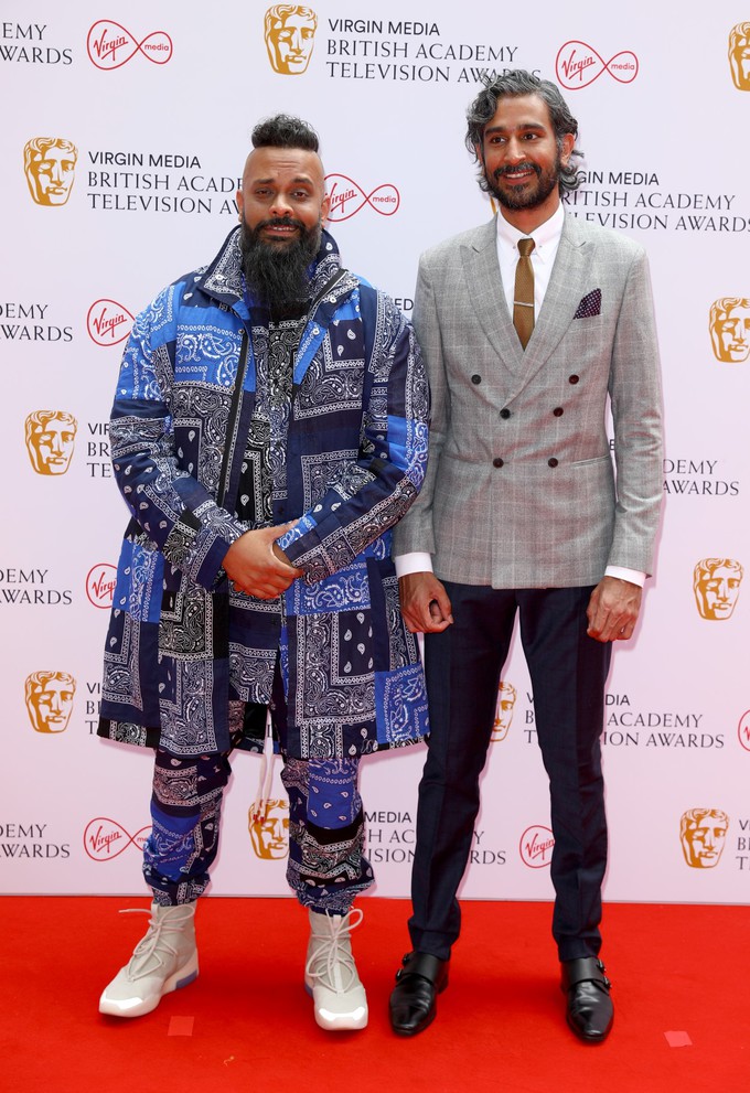 Гуз Хан и Арслан Ашраф Могал ​на BAFTA TV Awards 2021