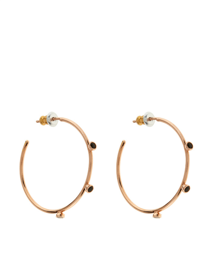 Модный тренд: круглые серьги