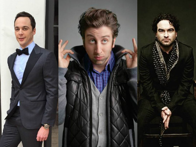 Джим Парсонс, Саймон Хелберг, Джонни Галэки 