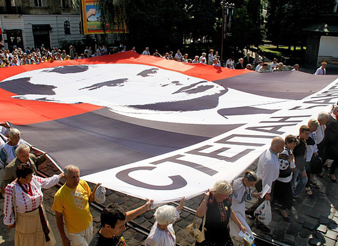 Марш Бандеры во Львове