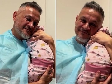 Ектор Хіменес-Браво став "багатодітним батьком" – відеопідтвердження