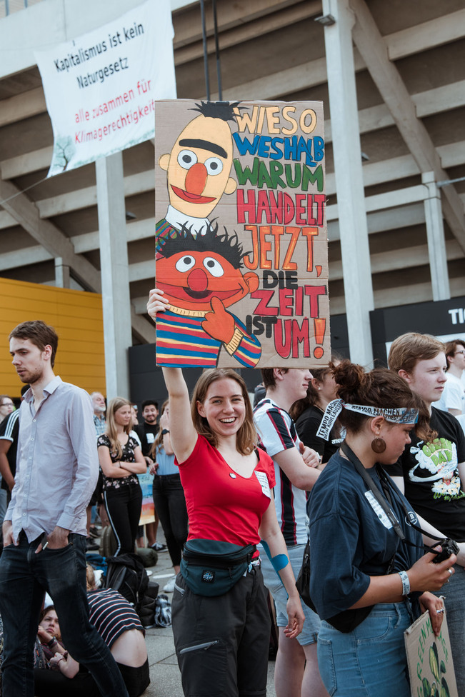 Руслана выступила в Аахене на глобальной демонстрации движения Fridays For Future
