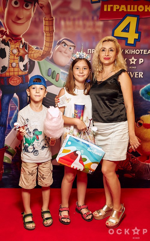 В Киеве прошла премьера фильма "История игрушек-4"