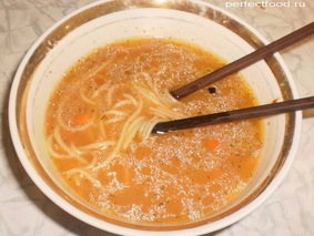 Мисо-суп с лапшой