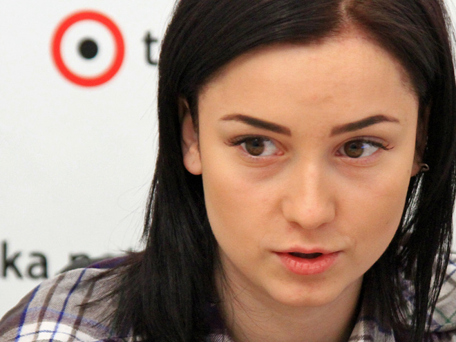 Олена Головань і Дмитро Щебет