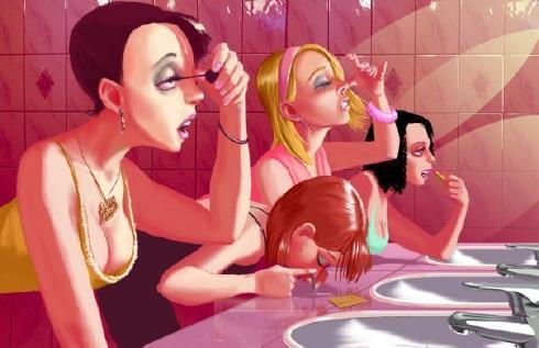 Так вот что происходит в женском туалете в ночных клубах
