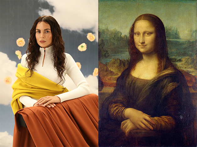 Настя Каменских воспроизвела шедевры великих художников в новом клипе "Обіцяю"