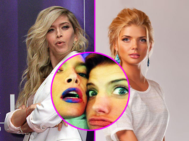 Брежнева, Задорожная шокировали лицами