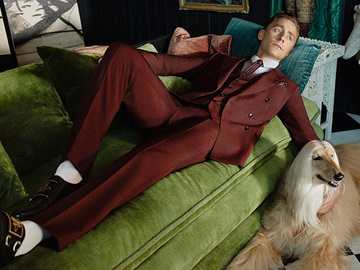 Том Хиддлстон снялся в рекламной кампании Gucci