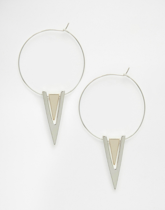 Модный тренд: круглые серьги