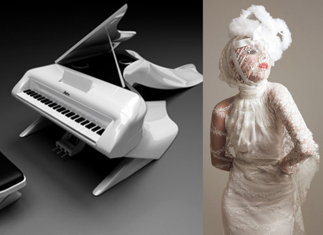 Пианино Леди Гага