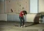 Вroken skateboard has last laugh