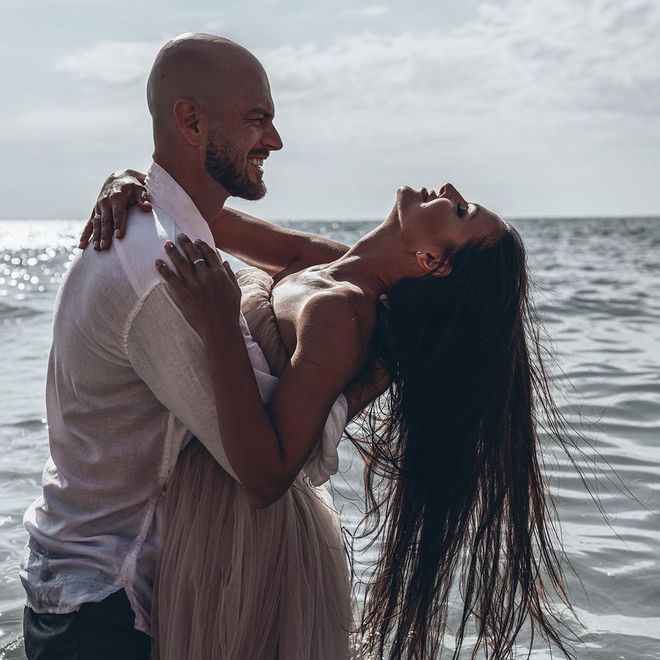 Влад Яма с женой Лилианой