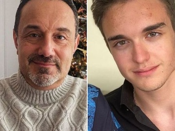 Гарік Кричевський показав свого сина й привітав його в 20-річчя