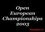 Open European Masterships - Sampler2 (2003)