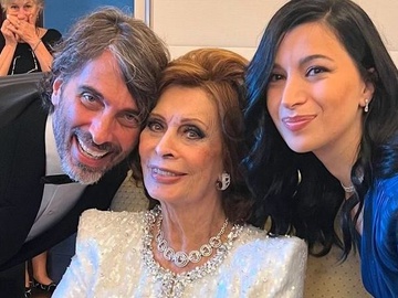 56-річний син Софі Лорен зіграв весілля з грузинкою, яка молодша за нього на 21 рік