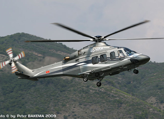 Вертолет Януковича AgustaWestland AW139 